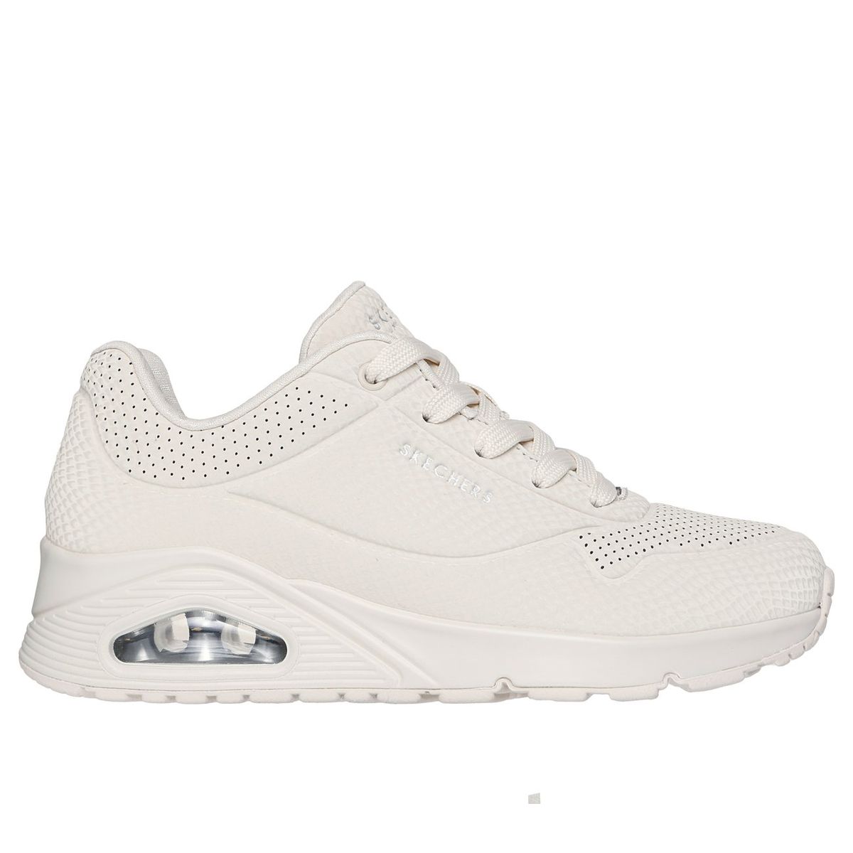 SKECHERS - Zapatillas Mujer Uno Shiny Scale Beige Skechers