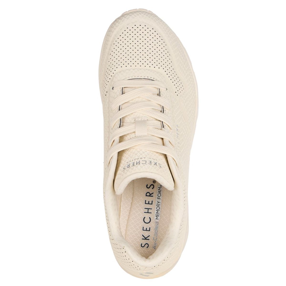 SKECHERS - Zapatillas Mujer Uno Shiny Scale Beige Skechers
