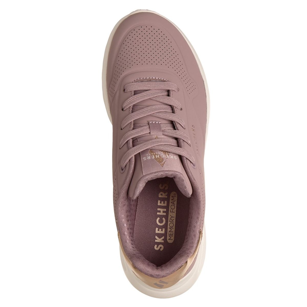 SKECHERS - Zapatillas Mujer Uno Lite Shimmer Along Malva Skechers