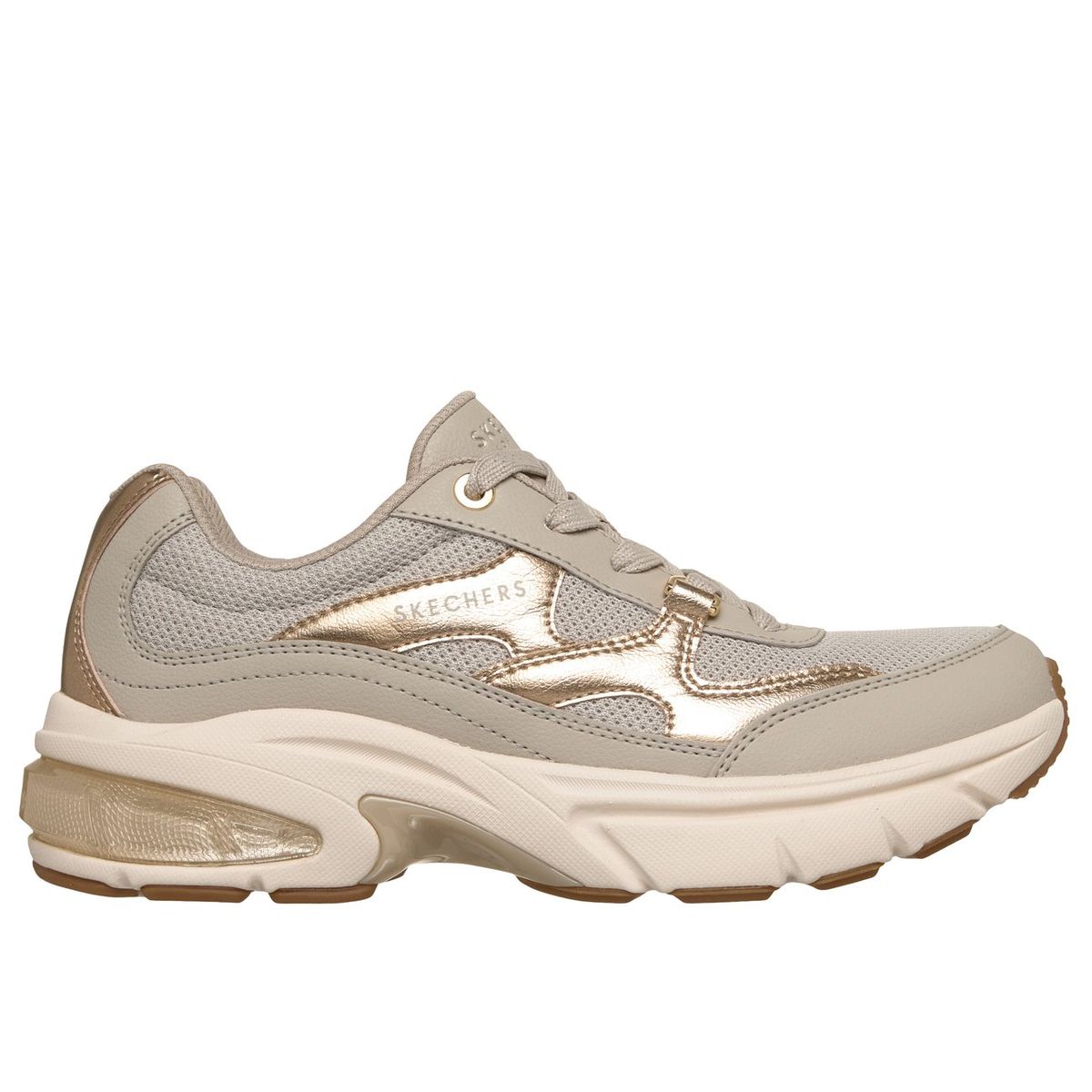 SKECHERS - Zapatillas Mujer Shadow Beige Skechers