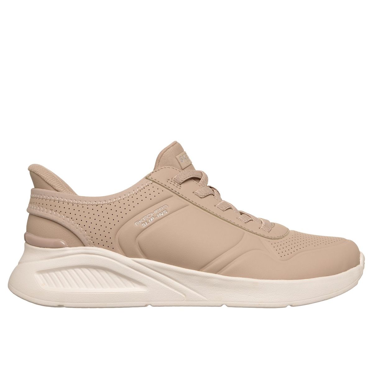 SKECHERS - Zapatillas Mujer Slip-ins Uno Lite Floating S Beige Skechers