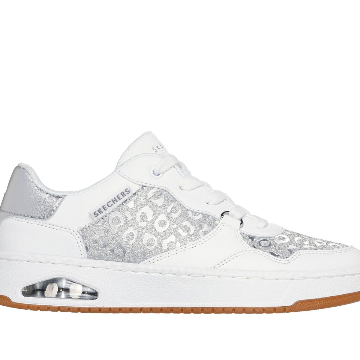 SKECHERS - Zapatillas Mujer Uno Ctl Shiny Safari Blanco Skechers