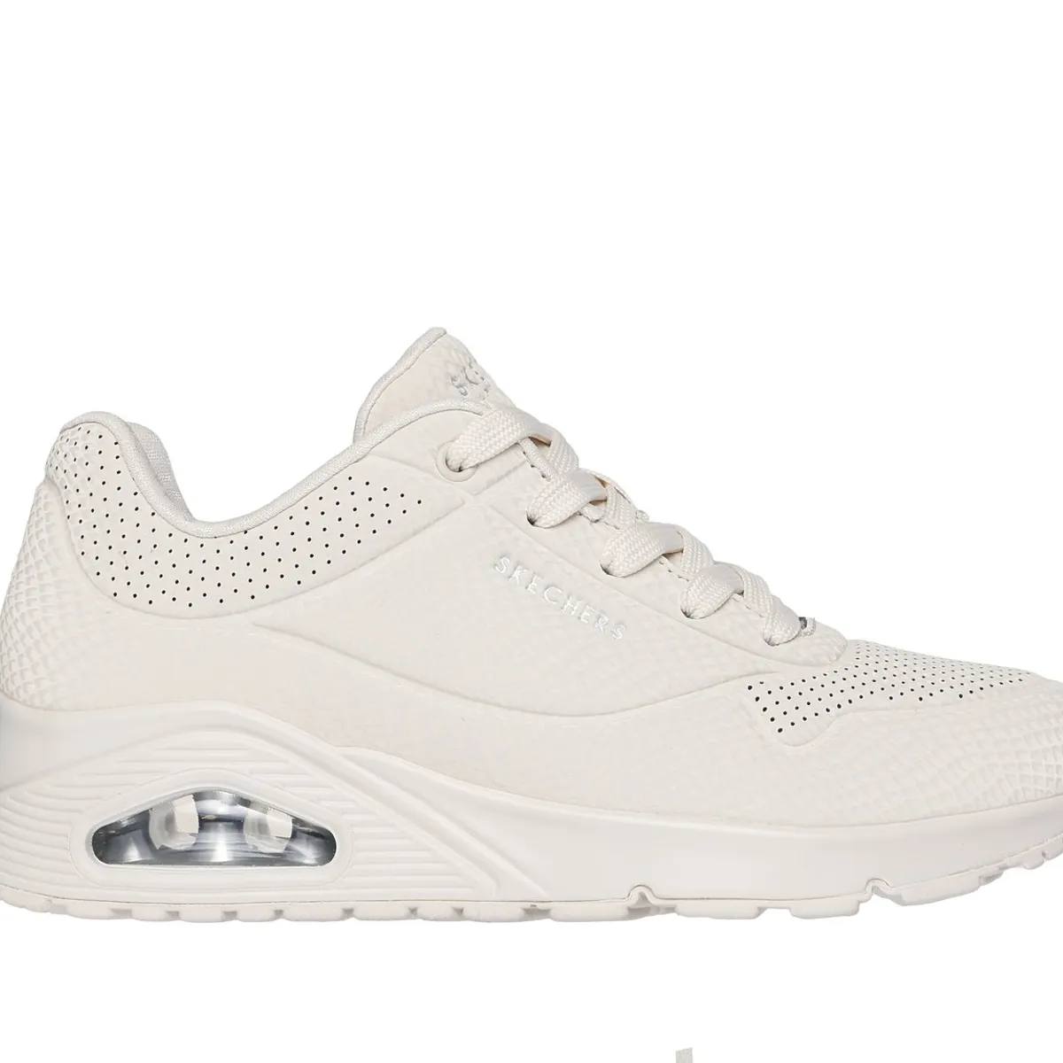 SKECHERS - Zapatillas Mujer Uno Shiny Scale Beige Skechers