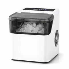 MOVI - Máquina Portátil para Hacer Hielo 2 Tamaños de Cubo (9 cubos de hielo cada 8 minutos)