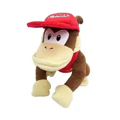 LITTLE BUDDY - Peluche Diddy Kong 7" Plush -