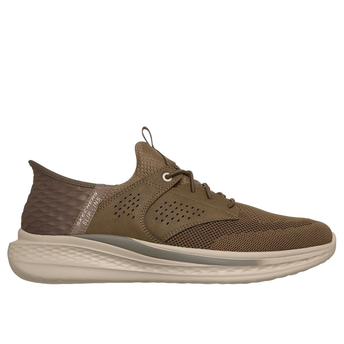 SKECHERS - Zapatillas Hombre Slip-ins Slade Caster Café Skechers