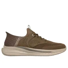 SKECHERS - Zapatillas Hombre Slip-ins Slade Caster Café