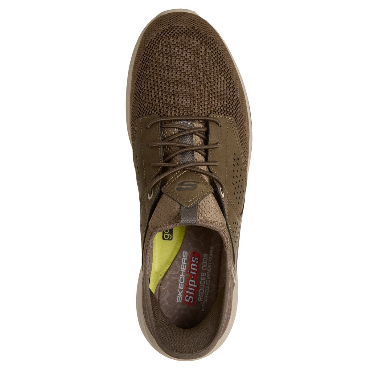 SKECHERS - Zapatillas Hombre Slip-ins Slade Caster Café Skechers