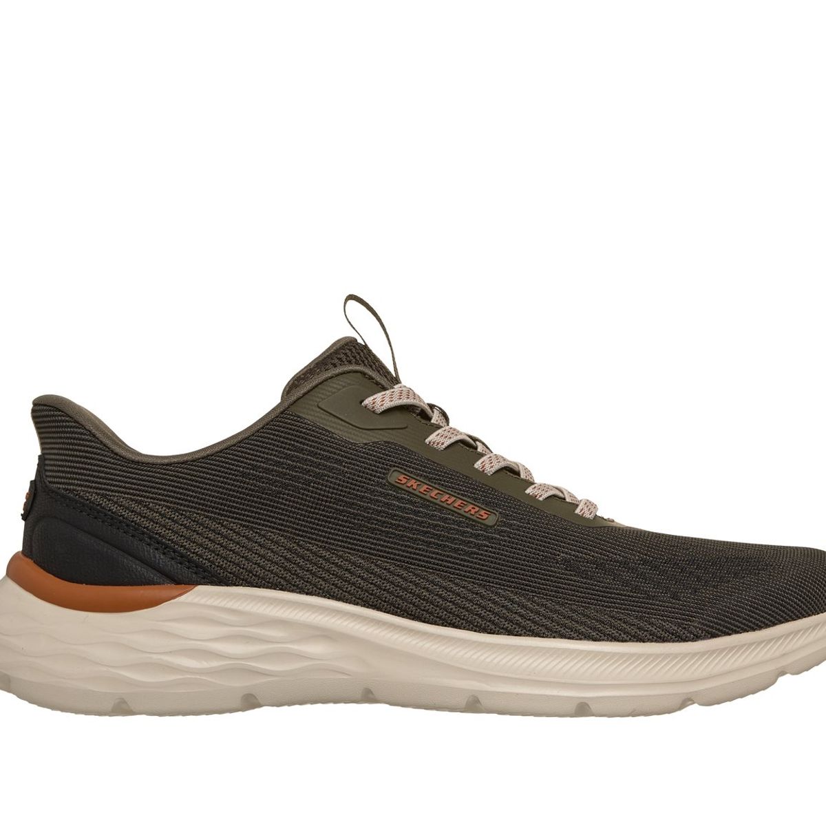 SKECHERS - Zapatillas Hombre Slip-ins Garner Verde Oliva Skechers