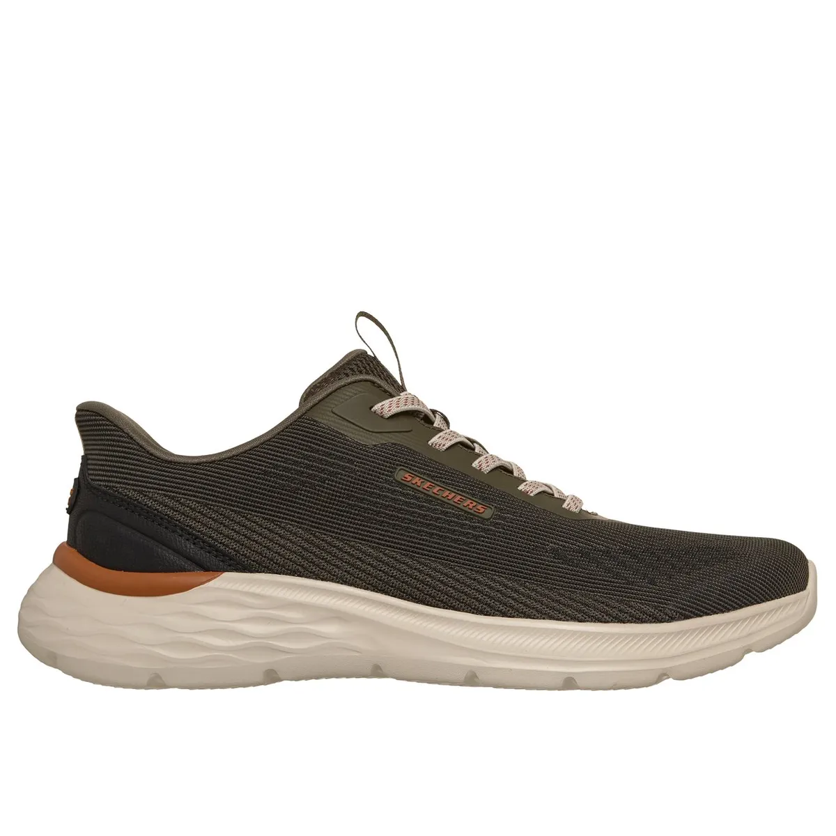 SKECHERS - Zapatillas Hombre Slip-ins Garner Verde Oliva Skechers