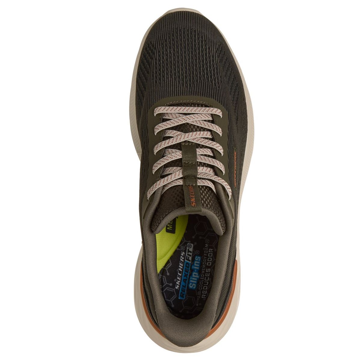 SKECHERS - Zapatillas Hombre Slip-ins Garner Verde Oliva Skechers