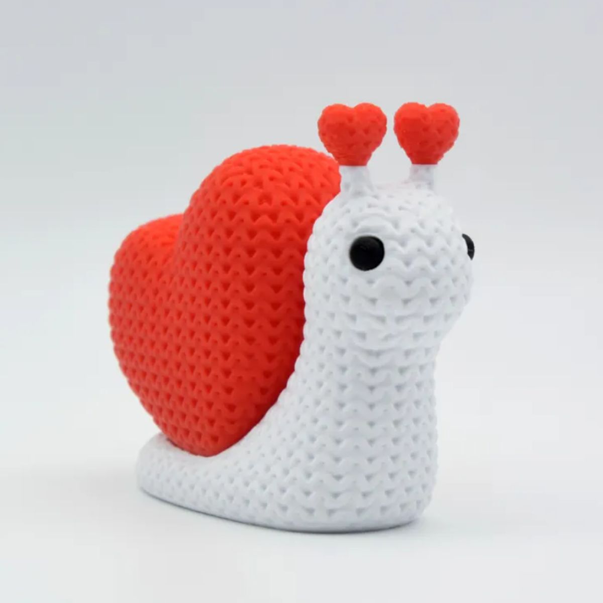 GENERICO - Caracol de San Valentín tejido