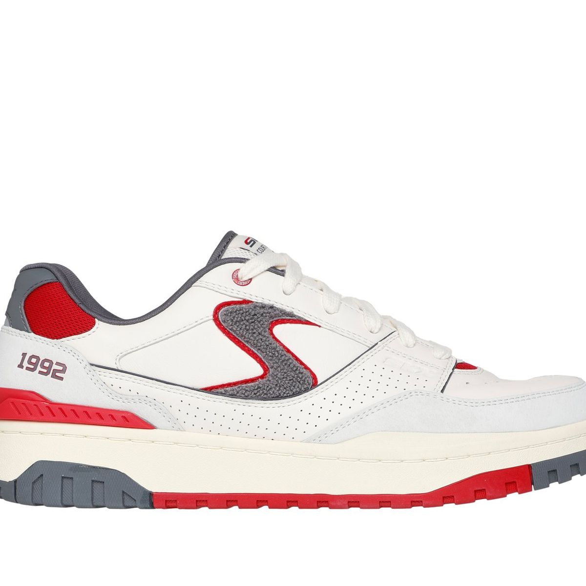 SKECHERS - Zapatillas Hombre S-1992 Blanco Gris Skechers