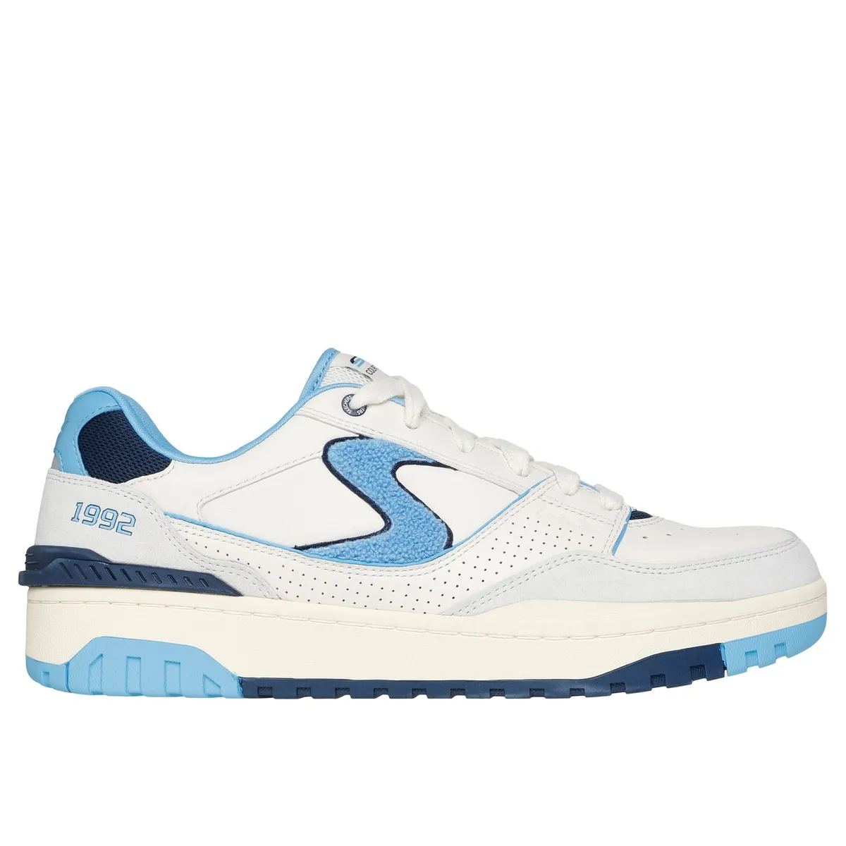 SKECHERS - Zapatillas Hombre S-1992 Blanco celete Skechers