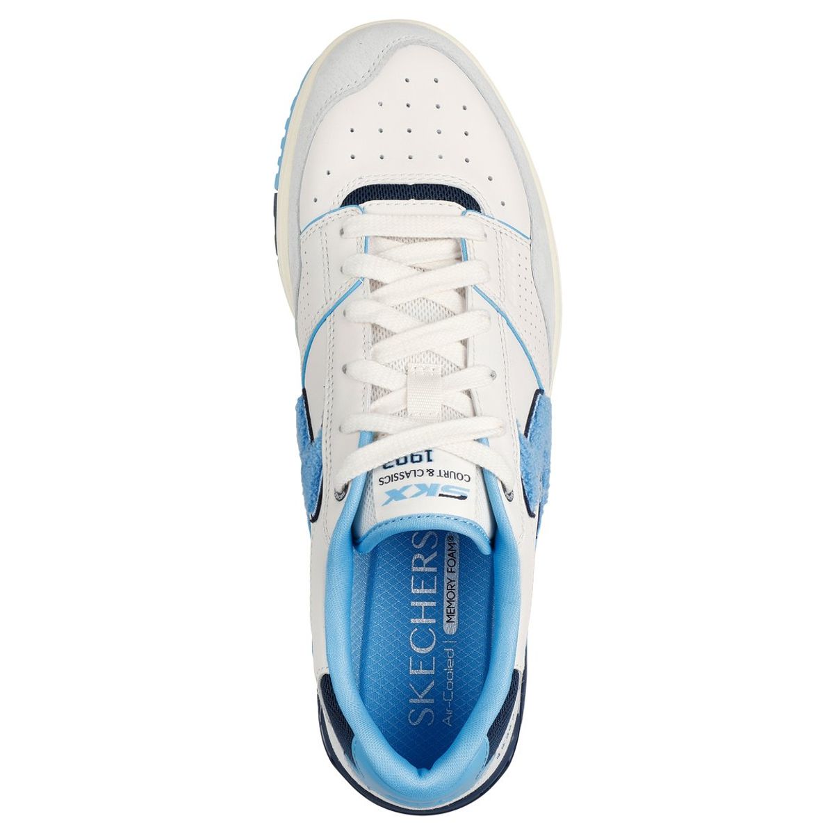 SKECHERS - Zapatillas Hombre S-1992 Blanco celete Skechers