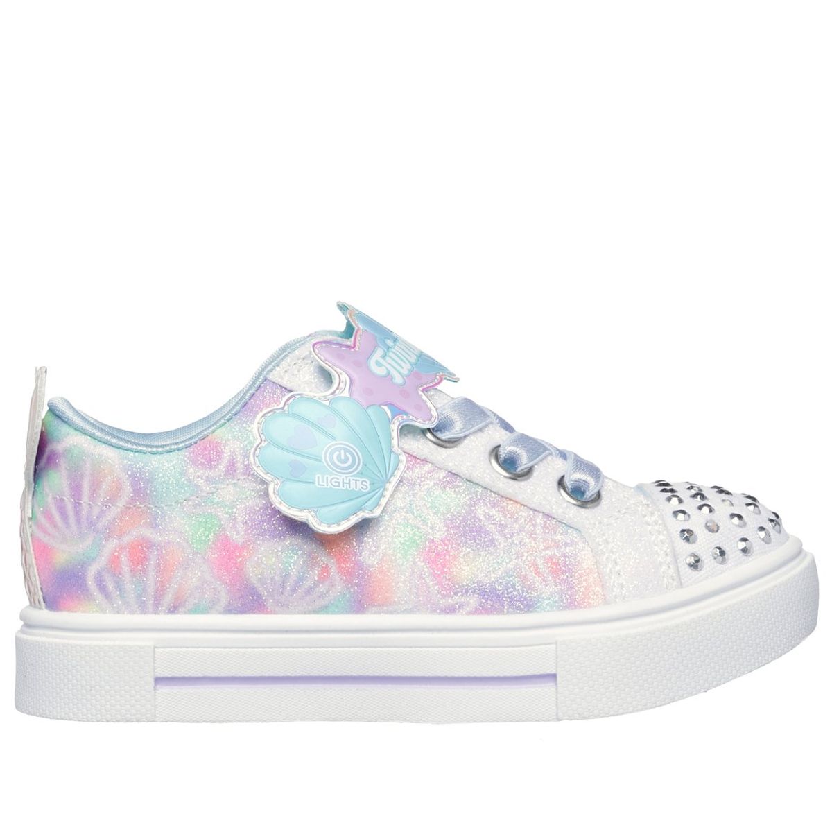 SKECHERS - Zapatillas Niña Infant TwinkleSparks U-Magic Blanco Skechers