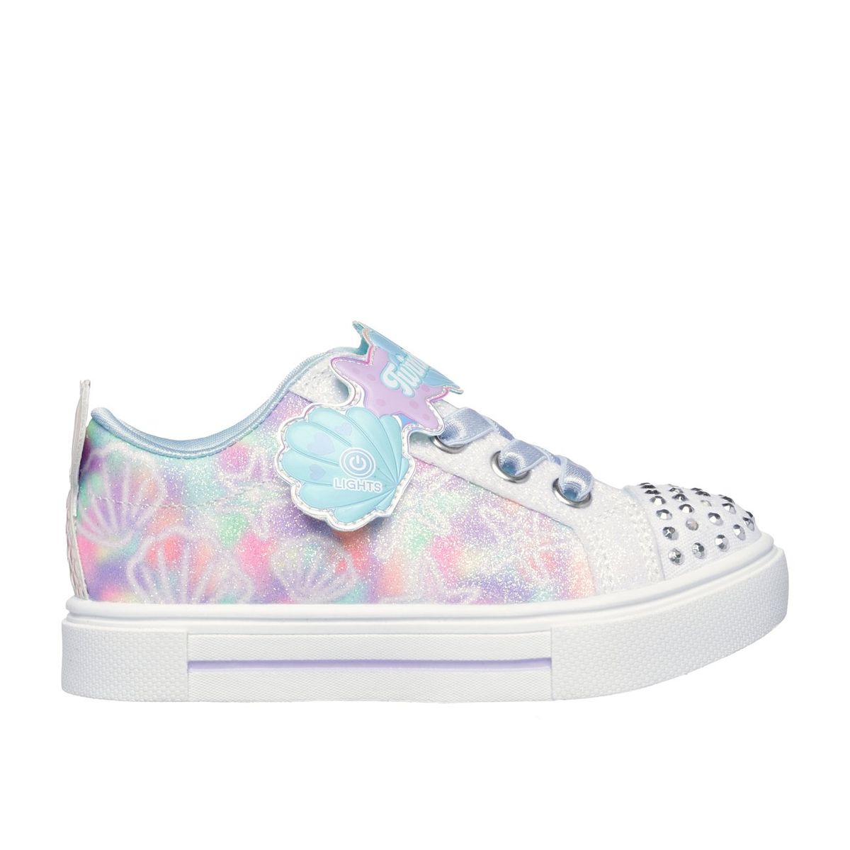 SKECHERS - Zapatillas Niña Infant TwinkleSparks U-Magic Blanco Skechers