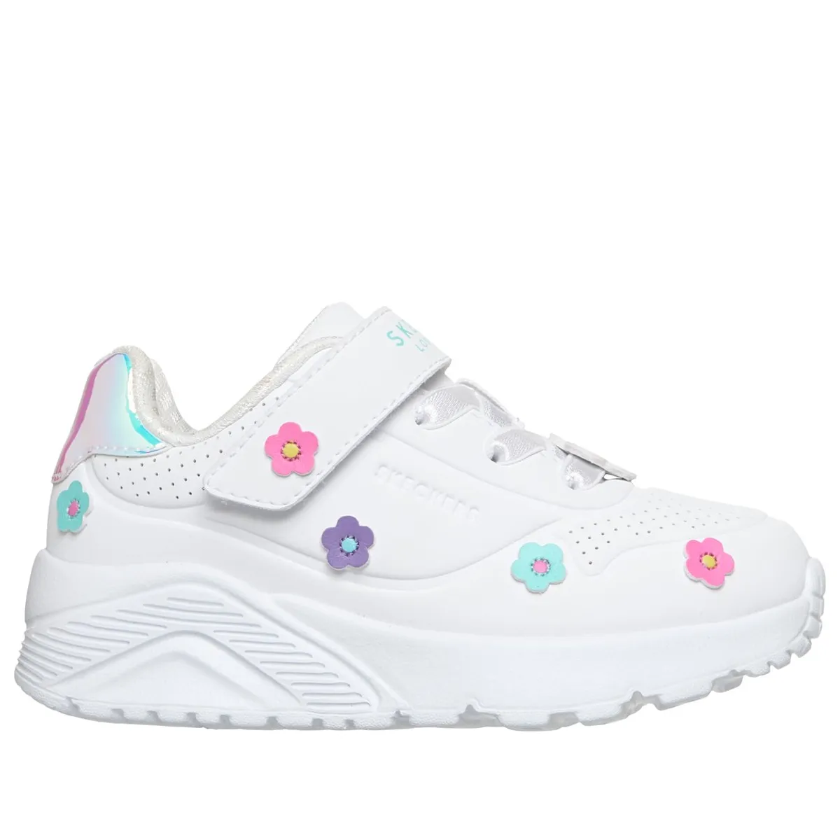 SKECHERS - Zapatillas Niña Infante Uno Lite Mini Bloom Blanco Skechers