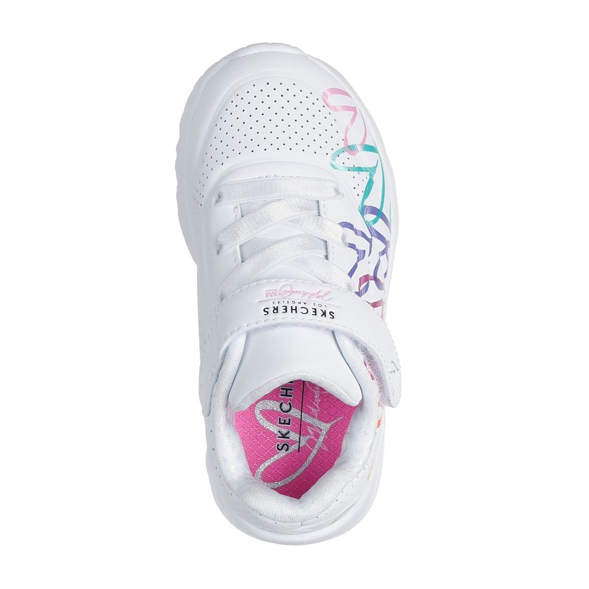 SKECHERS - Zapatillas Niña Uno Lite L-Metallic-Shine Blanco Skechers