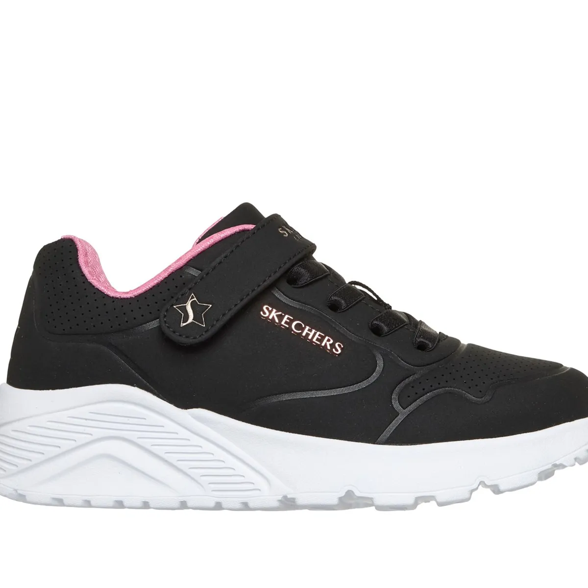 SKECHERS - Zapatillas Niña Uno Lite Negro Skechers