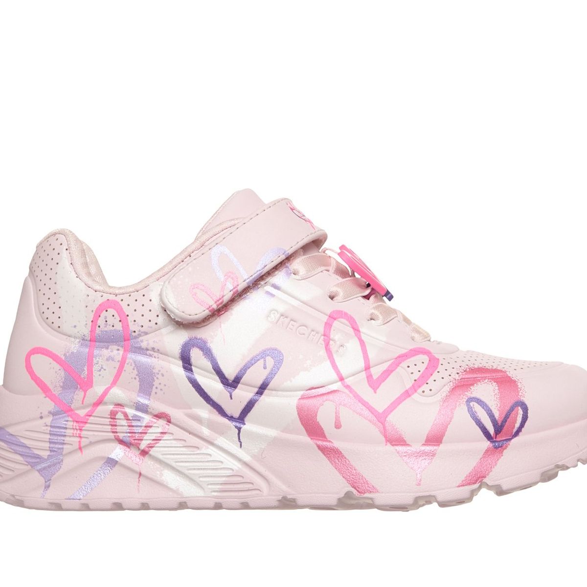 SKECHERS - Zapatillas Niña Uno Lite Rosado Skechers