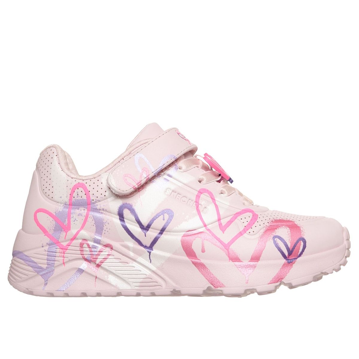 SKECHERS - Zapatillas Niña Uno Lite Rosado Skechers