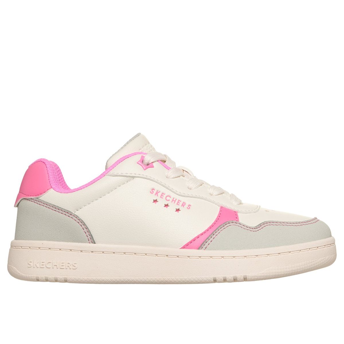 SKECHERS - Zapatillas Niña Quick Street Star Squad PK Beige Skechers