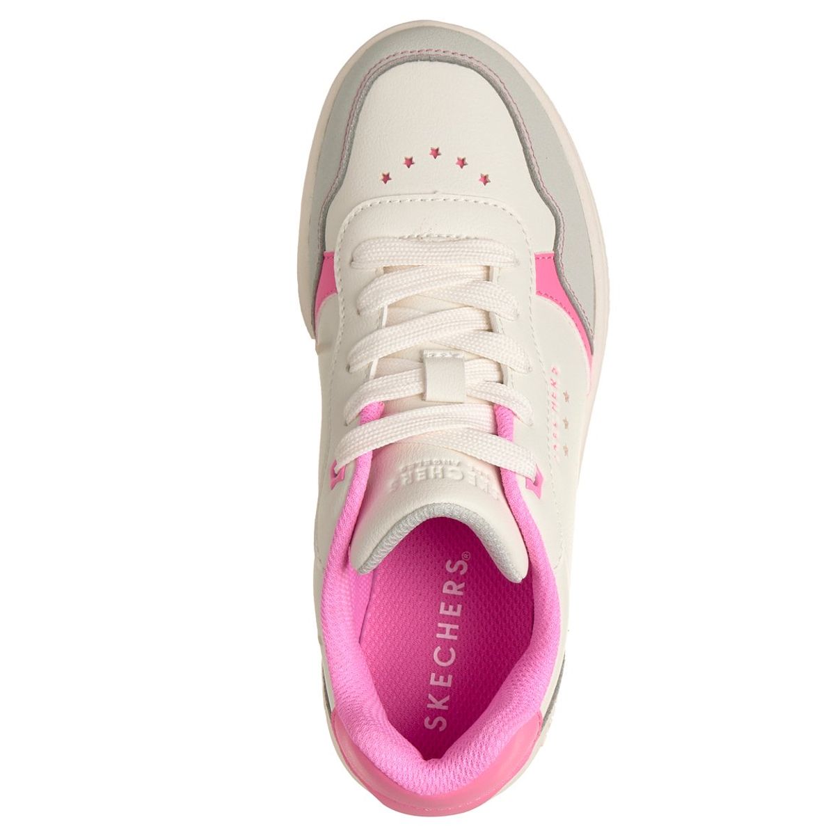 SKECHERS - Zapatillas Niña Quick Street Star Squad PK Beige Skechers