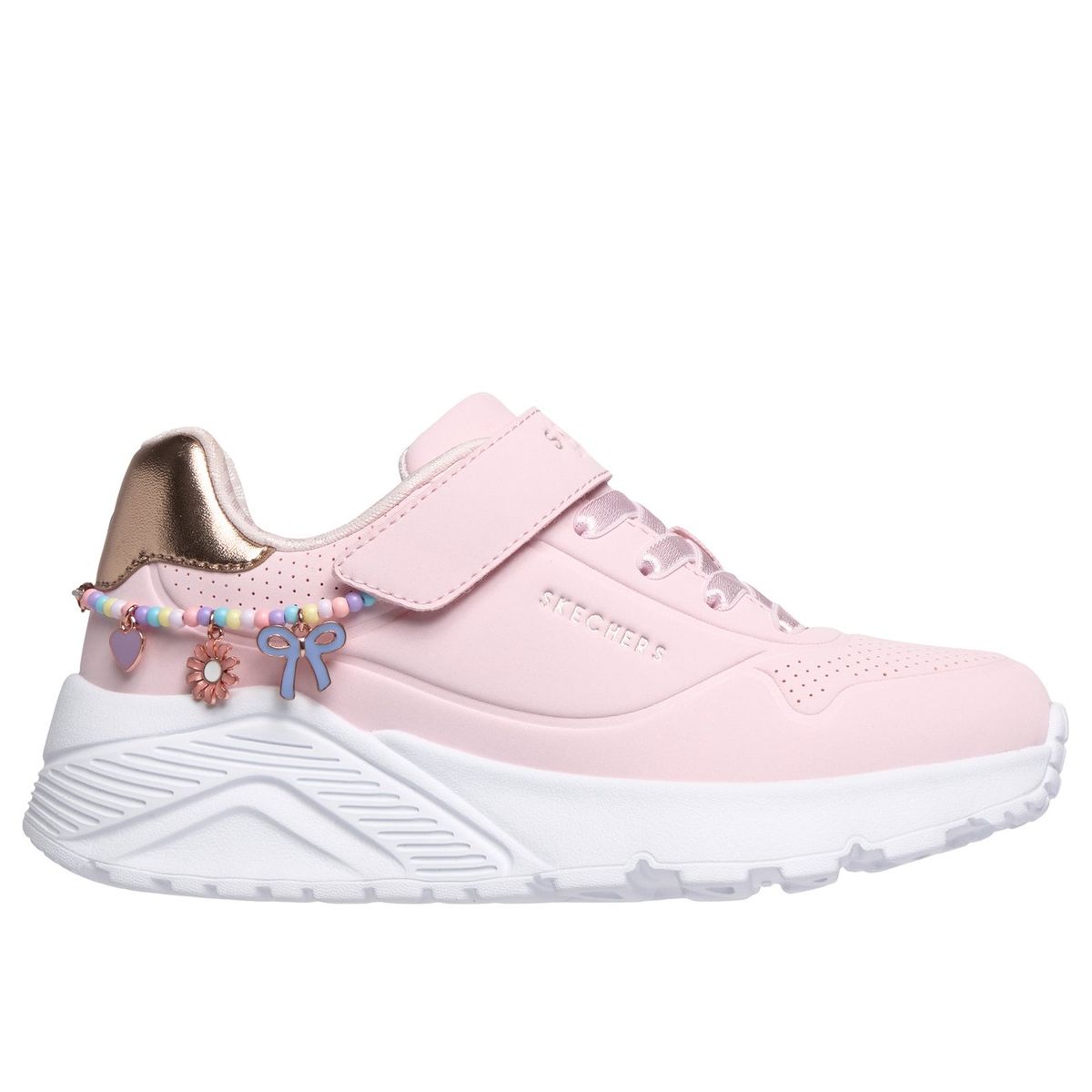 SKECHERS - Zapatillas Niña Uno Lite Rosado Skechers