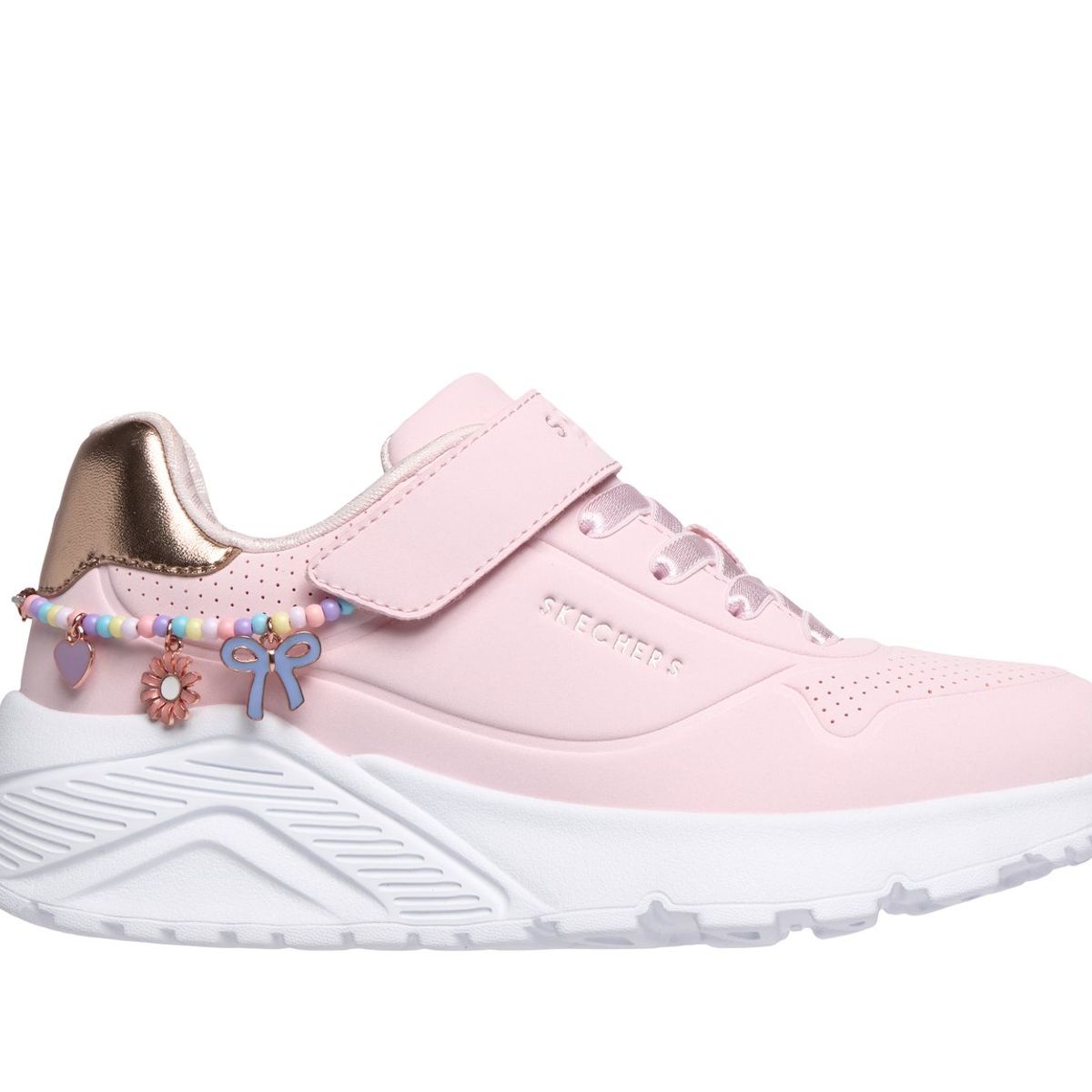 SKECHERS - Zapatillas Niña Uno Lite Rosado Skechers