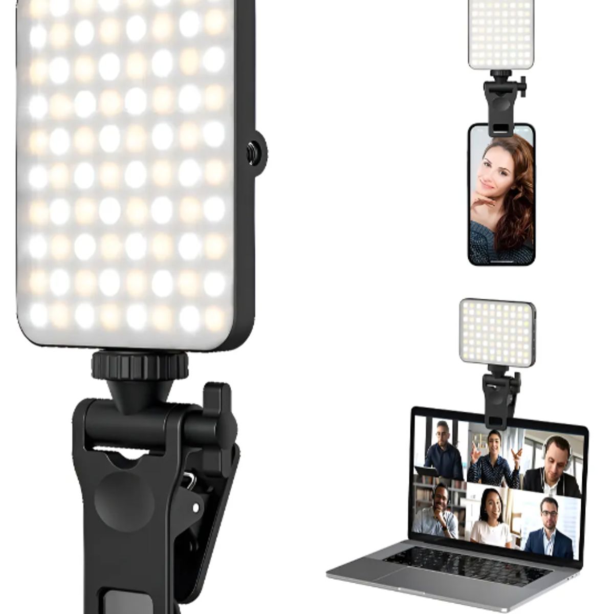 GENERICO - Lámpara Luz Led Cuadrada Portátil para Teléfono