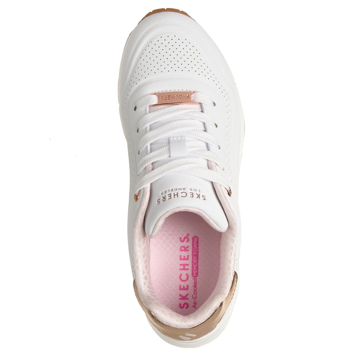 SKECHERS - Zapatillas Niña Uno Gen1 Shimmer Wave Blanco Skechers
