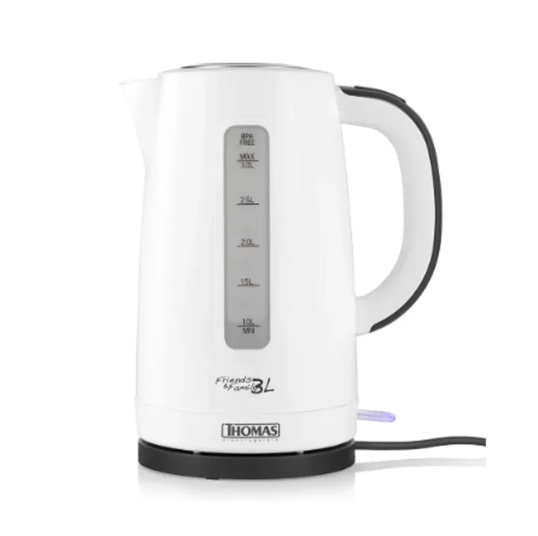 THOMAS Hervidor Eléctrico 2200w 3 litros TH-4351