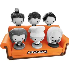 GENERICO - Sofá estilo Friends Stand y Exhibidor para mini figuras