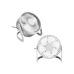 GENERICO - Ventilador de Escritorio USB 6” Silencioso y Ajustable
