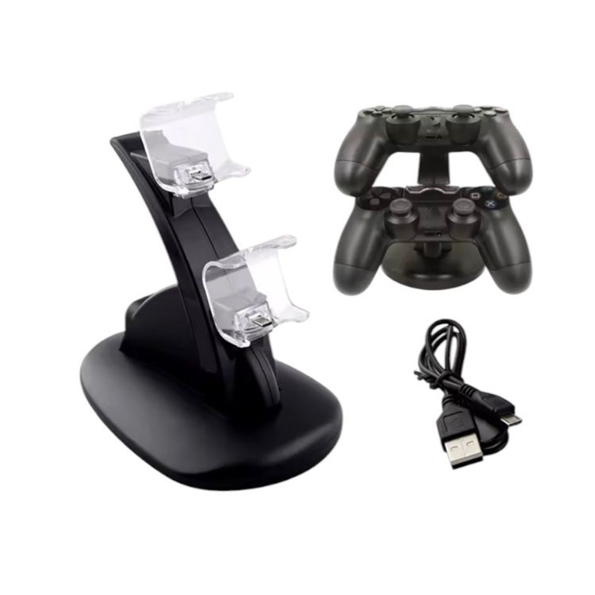 GENERICO - Soporte Cargador para Mandos Playstation 4