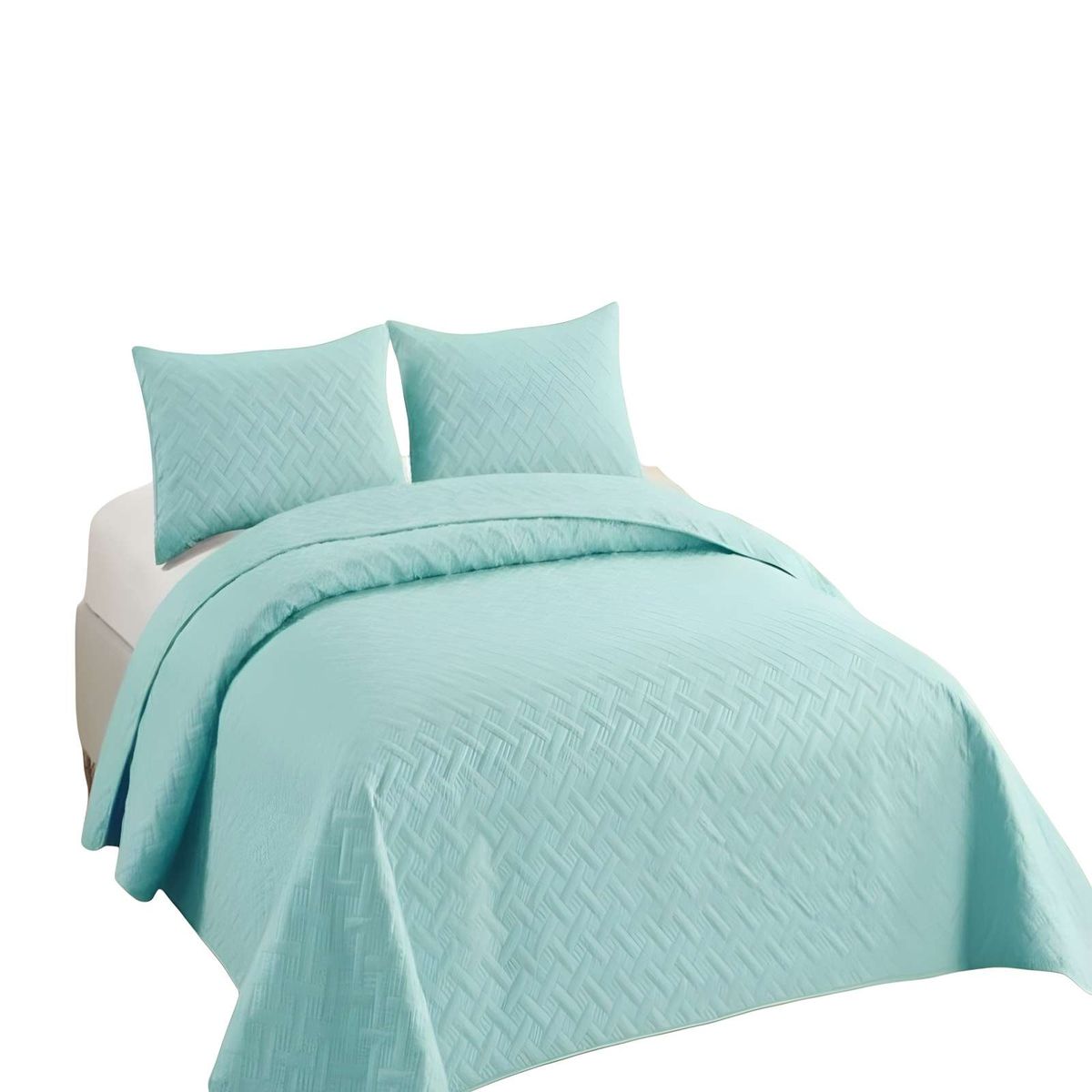 GENERICO - CUBRECAMA QUIT DE VERANO UNICOLOR KING A7