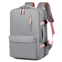 Mochila De Viaje Impermeable Avión Aprobado Capacidad De Liso