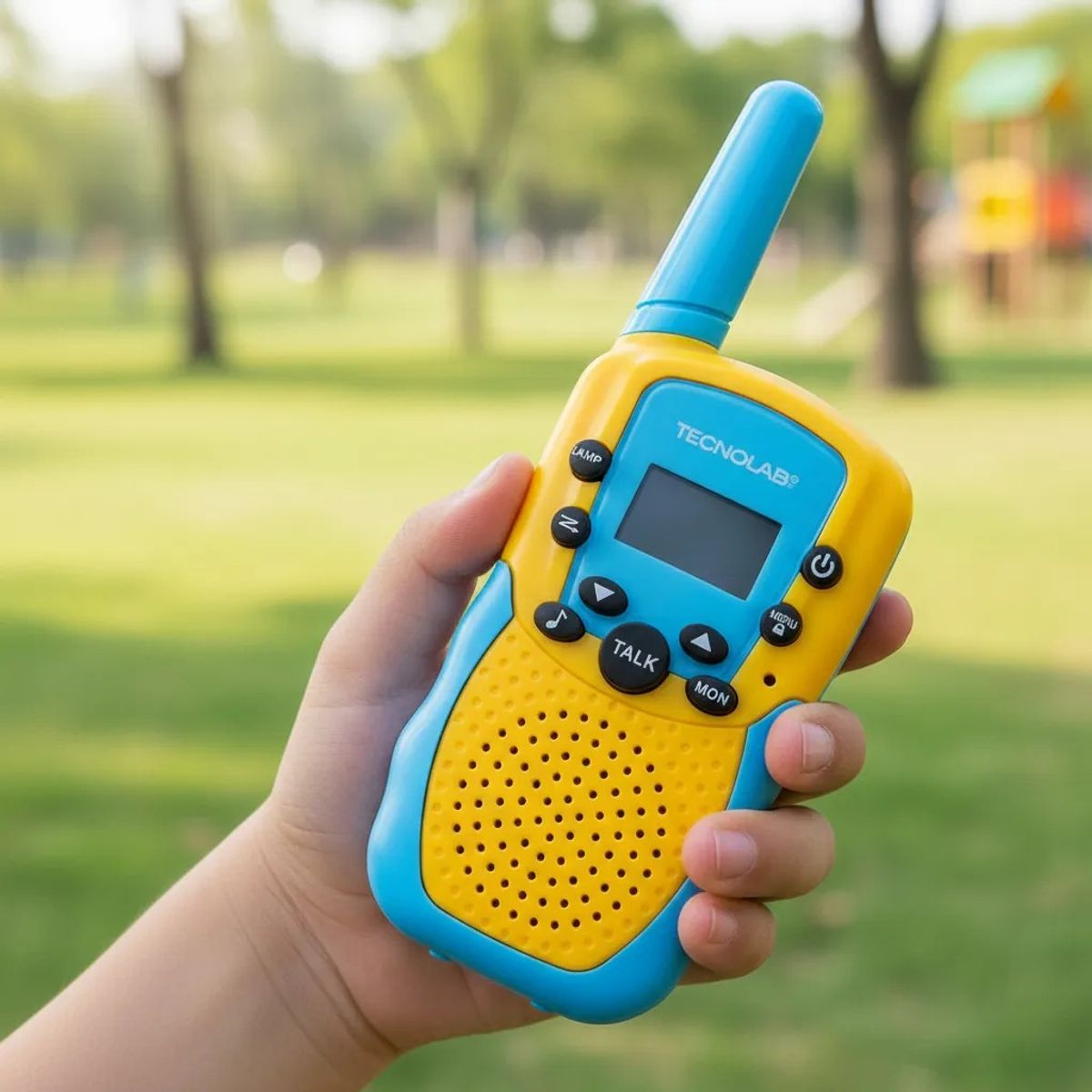 TECNOLAB - Pack 2 Walkie Talkie Infantil 22 Canales Con Linterna