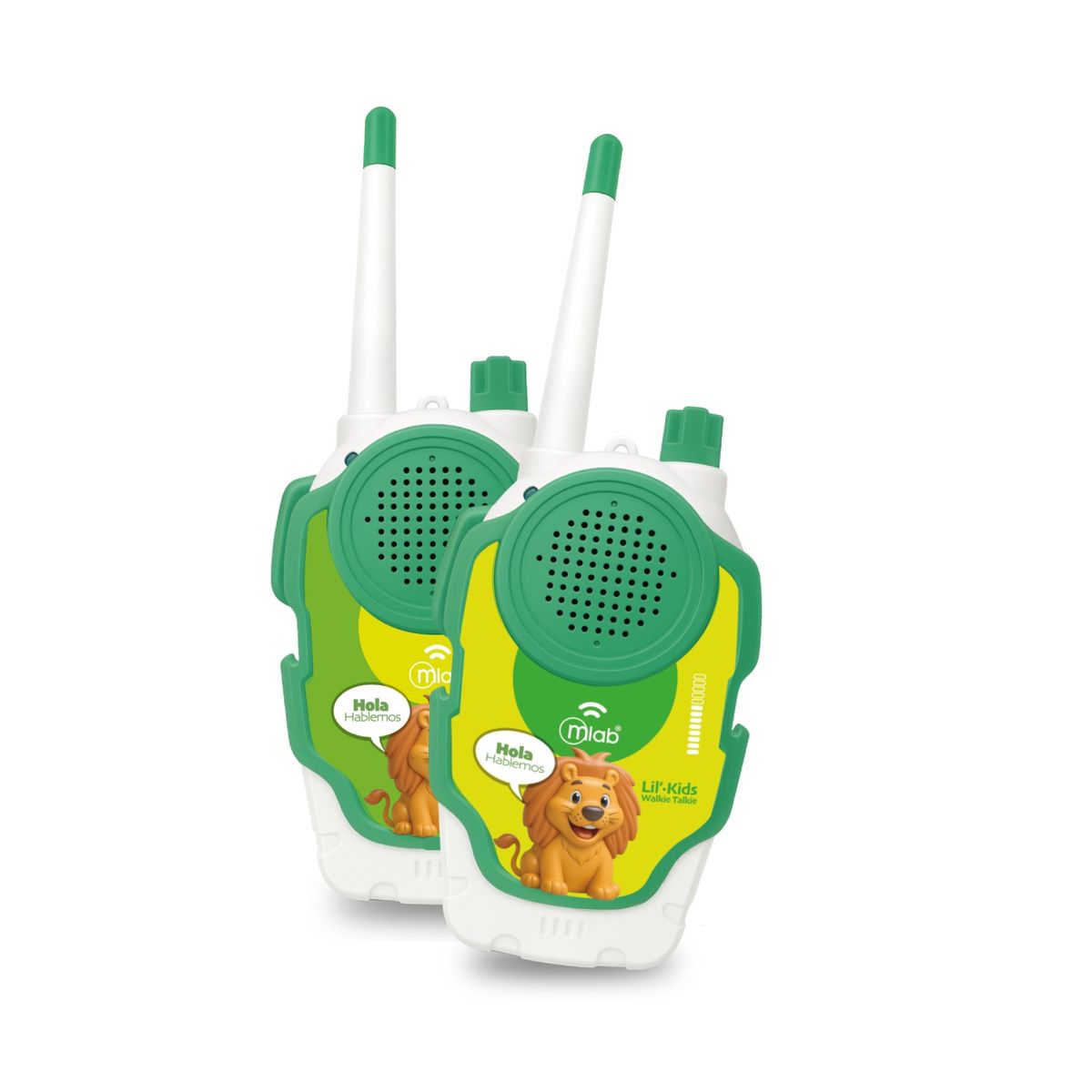 MLAB - Pack 2 Walkie Talkie Infantil My Lil' Kids Fácil Y Seguro