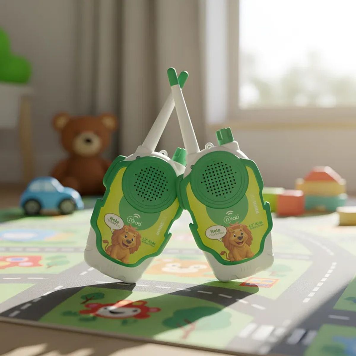 MLAB - Pack 2 Walkie Talkie Infantil My Lil' Kids Fácil Y Seguro