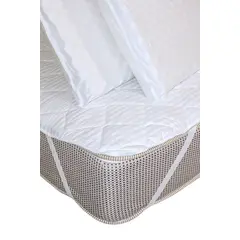 KEYHOME - Pack 2 Cubrecolchones 2 Plazas MtTnt 90G