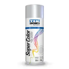 TEKBOND - Pintura Spray Acrílica Super Color Aluminio 350 ml Uso General
