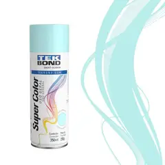 TEKBOND - Pintura Spray Acrílica Super Color Azul Claro Celeste 350 ml Uso General