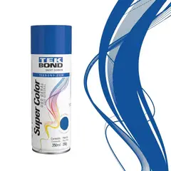 TEKBOND - Pintura Spray Acrílica Super Color Azul 350 ml Uso General