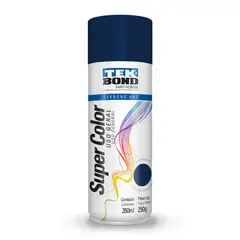 TEKBOND - Pintura Spray Acrílica Super Color Azul Oscuro 350 ml Uso General