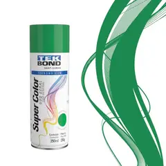 TEKBOND - Pintura Spray Acrílica Super Color Verde 350 ml Uso General