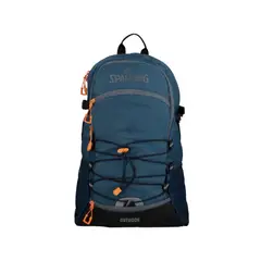 SPALDING - MOCHILA OUTDOOR 4 BOLSILLOS BLUE-GRAY-ORG