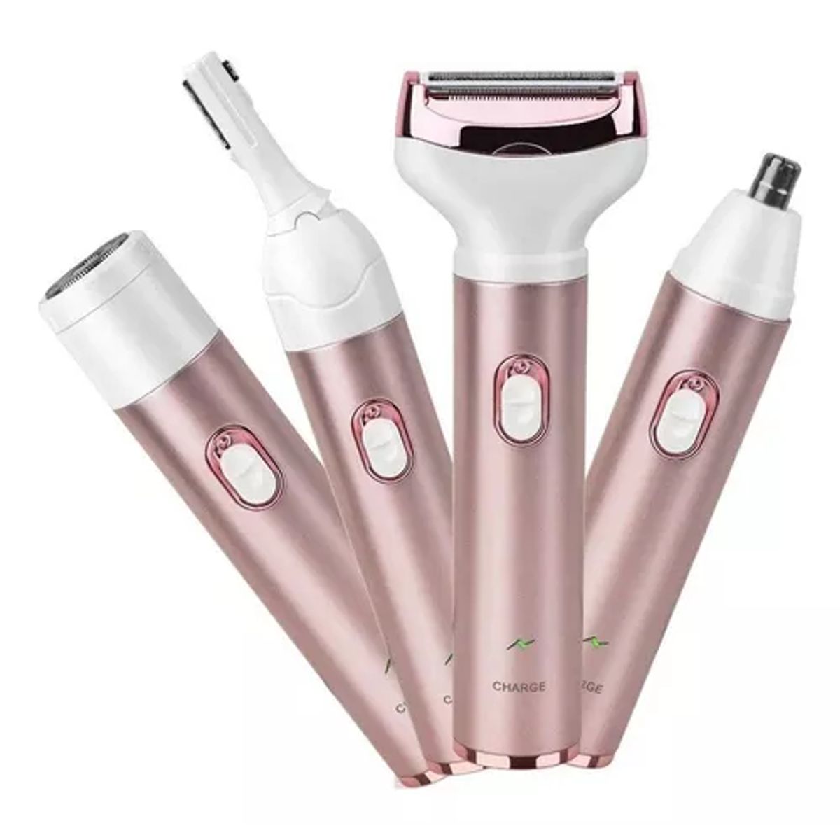 GENERICO - Kit Depiladora Afeitadora Facial Corporal Usb 4 En 1