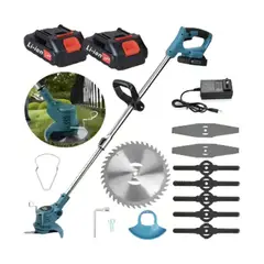 GENERICO - Cortadora Pasto Inalambrica Electrica Maquina Cortar Cesped